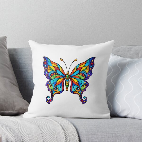 Item preview, Colorful Stained Glass Butterfly designed and sold by PeanutGalSean.