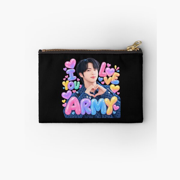 Item preview, BTS Jin I LOVE YOU ARMY – Kim Seokjin K-Pop Fan Art designed and sold by ManggaeJM.