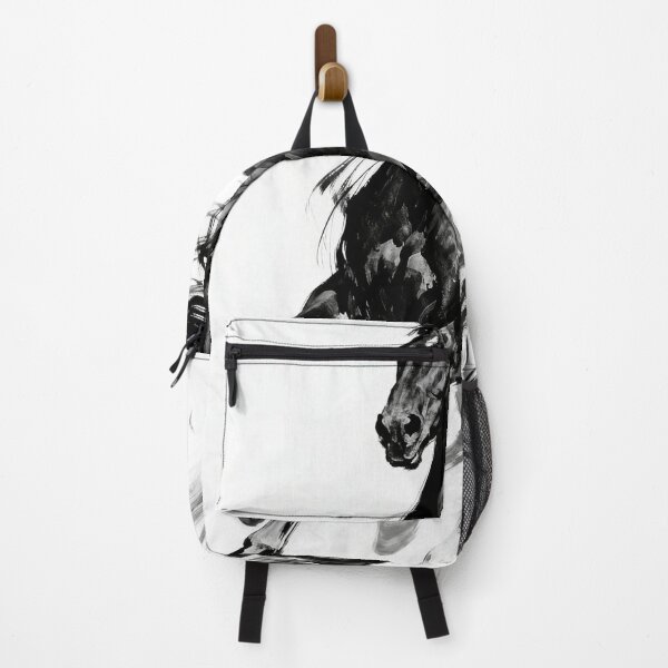 Item preview, Black Ink Rearing Horse designed and sold by Simple Life & KAMOCHI.