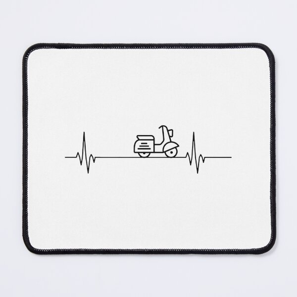 Item preview, Funny Roller Skating Heartbeat Pulse Graphic Design designed and sold by neo5943.