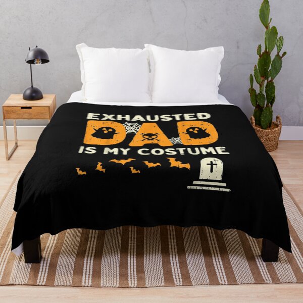 Item preview, Exhausted Dad Is My Costume Funny Halloween Family Matching Shirt designed and sold by KeyClothesline.