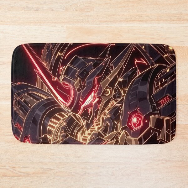 Item preview, Cybernetic Mecha Knight – Futuristic Neon Warrior Armor designed and sold by Dyan4.
