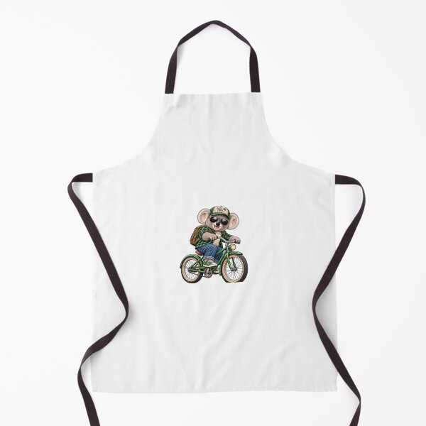 Item preview, Vintage Koala Riding a Bicycle – Retro Cycling Animal Design designed and sold by FootprintofLove.