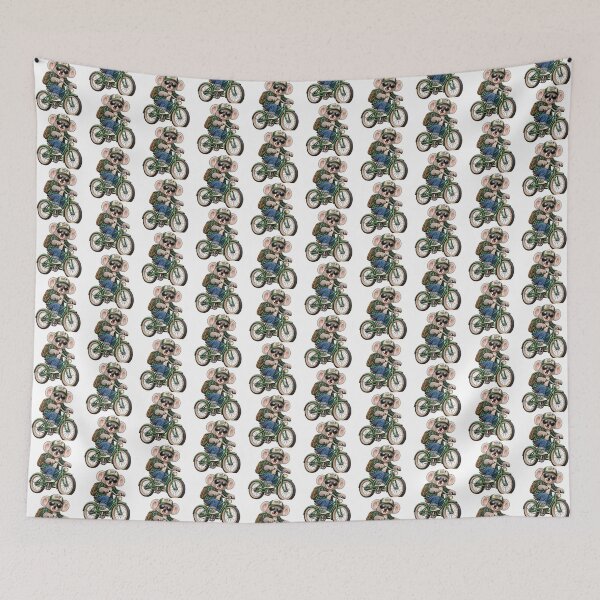 Item preview, Vintage Koala Riding a Bicycle – Retro Cycling Animal Design designed and sold by FootprintofLove.