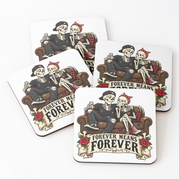 Item preview, Funny Skeleton - Love forever designed and sold by Bone & Banter.