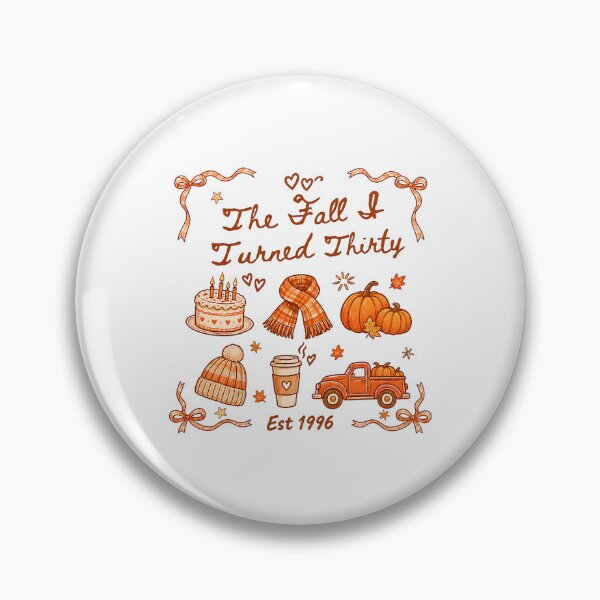 Item preview, The Fall I Turned Thirty Autumn Birthday 1996 designed and sold by khdmalakarak.