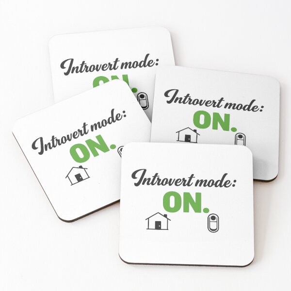 Item preview, Introvert Mode ON Funny Introvert Lifestyle Design designed and sold by MarselArt.