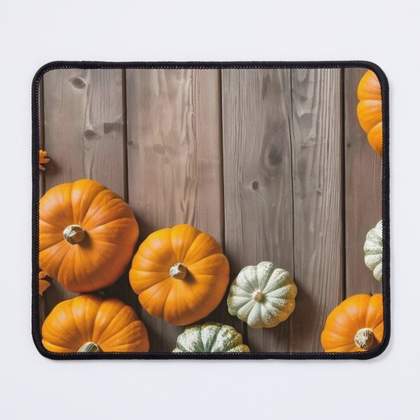 Item preview, Rustic Autumn Pumpkins Harvest on Wooden Board — Fall Thanksgiving Flatlay designed and sold by LYAN-STORE.