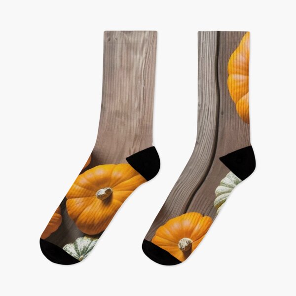 Item preview, Rustic Autumn Pumpkins Harvest on Wooden Board — Fall Thanksgiving Flatlay designed and sold by LYAN-STORE.