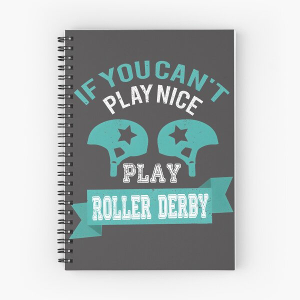 Item preview, Funny Roller Derby Play Nice Design - Humorous Athletic Gift Idea designed and sold by neo5943.