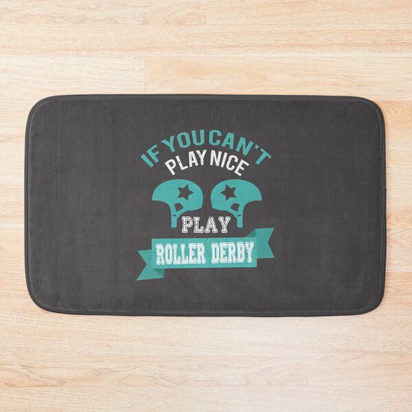 Item preview, Funny Roller Derby Play Nice Design - Humorous Athletic Gift Idea designed and sold by neo5943.