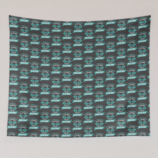 Item preview, Funny Roller Derby Play Nice Design - Humorous Athletic Gift Idea designed and sold by neo5943.