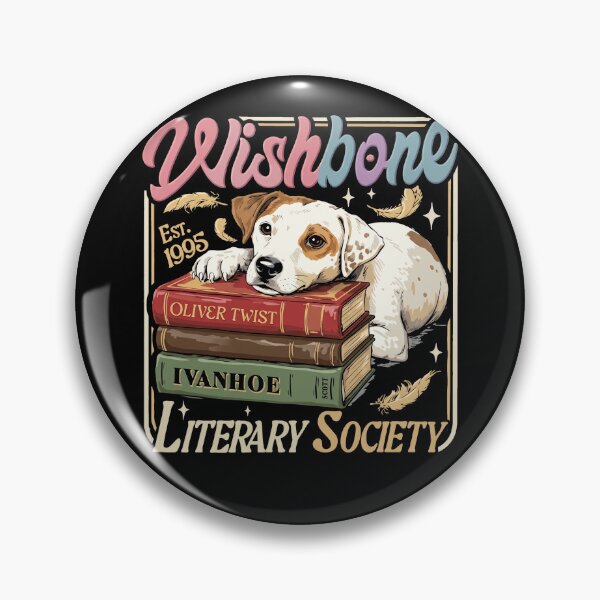 Item preview, Wishbone - Oliver Twist - Rip Van Winkle - Ivanhoe - Literary Society designed and sold by theandroidvivz.