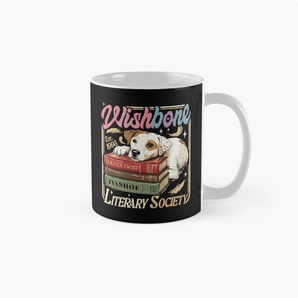Item preview, Wishbone - Oliver Twist - Rip Van Winkle - Ivanhoe - Literary Society designed and sold by theandroidvivz.