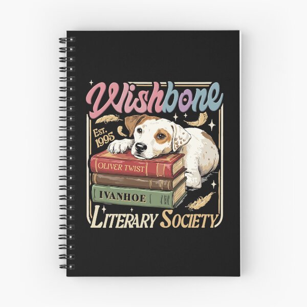 Item preview, Wishbone - Oliver Twist - Rip Van Winkle - Ivanhoe - Literary Society designed and sold by theandroidvivz.