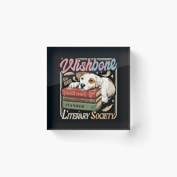 Item preview, Wishbone - Oliver Twist - Rip Van Winkle - Ivanhoe - Literary Society designed and sold by theandroidvivz.