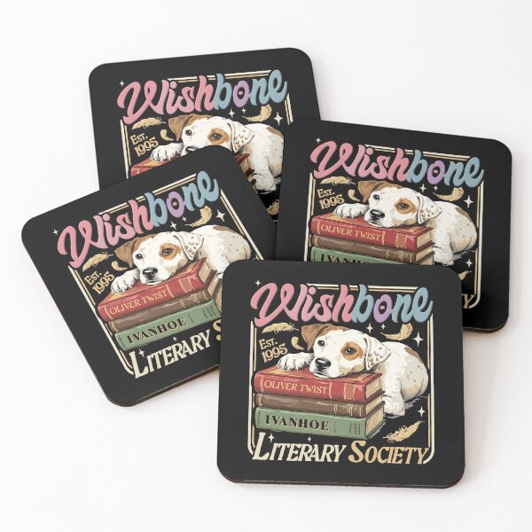 Item preview, Wishbone - Oliver Twist - Rip Van Winkle - Ivanhoe - Literary Society designed and sold by theandroidvivz.