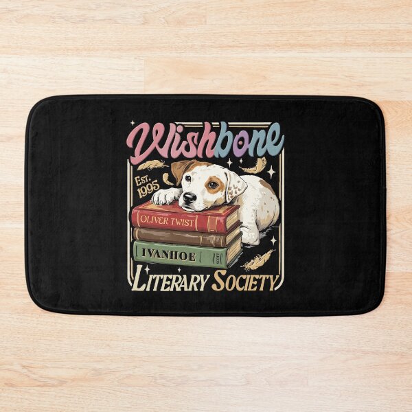 Item preview, Wishbone - Oliver Twist - Rip Van Winkle - Ivanhoe - Literary Society designed and sold by theandroidvivz.