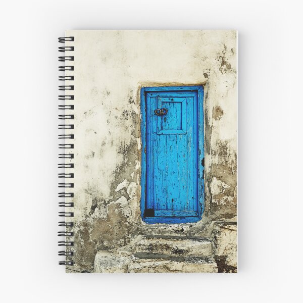 Item preview, Blue Door on Mykonos designed and sold by ARTmanhART.