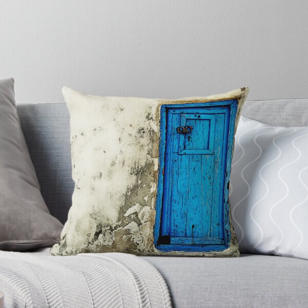 Item preview, Blue Door on Mykonos designed and sold by ARTmanhART.