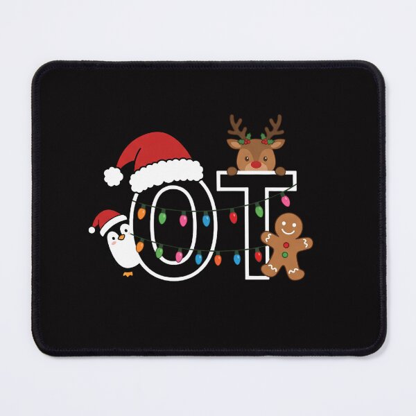 Item preview, OT Christmas Lights Occupational Therapist Cute Penguin Xmas designed and sold by w66aboo.