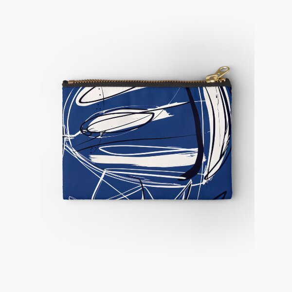Item preview, Dirigible balloon - Blue Abstract Art designed and sold by shadow-bloom.
