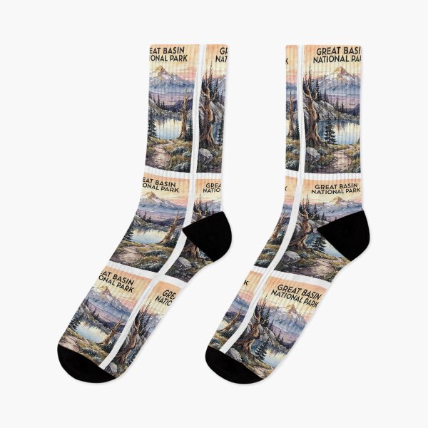 Item preview, Great Basin National Park Nevada Vintage Watercolor Travel designed and sold by Teelogic.