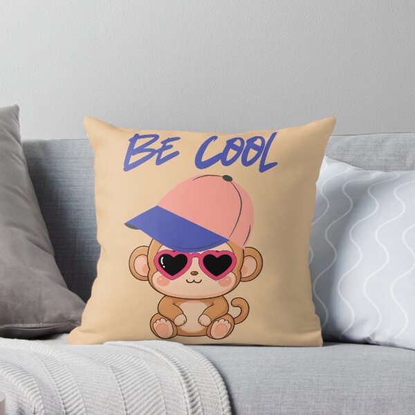 Item preview, Be Cool Cute Monkey with Sunglasses and Cap Design  Tagi (Tags - oddzielone przecinkami) designed and sold by Evelashop.