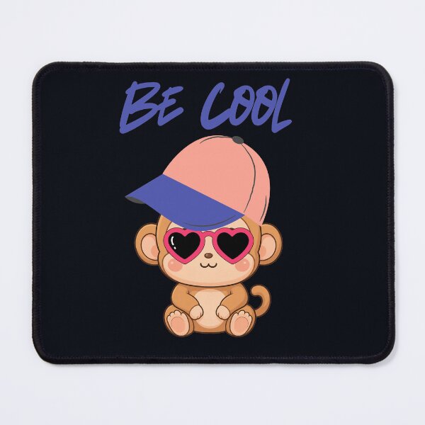 Item preview, Be Cool Cute Monkey with Sunglasses and Cap Design Tagi (Tags - oddzielone przecinkami) designed and sold by Evelashop.