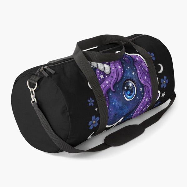 Item preview, Midnight Galaxy Unicorn | Cute Dark Celestial Unicorn With Moon designed and sold by HealingEraInk.