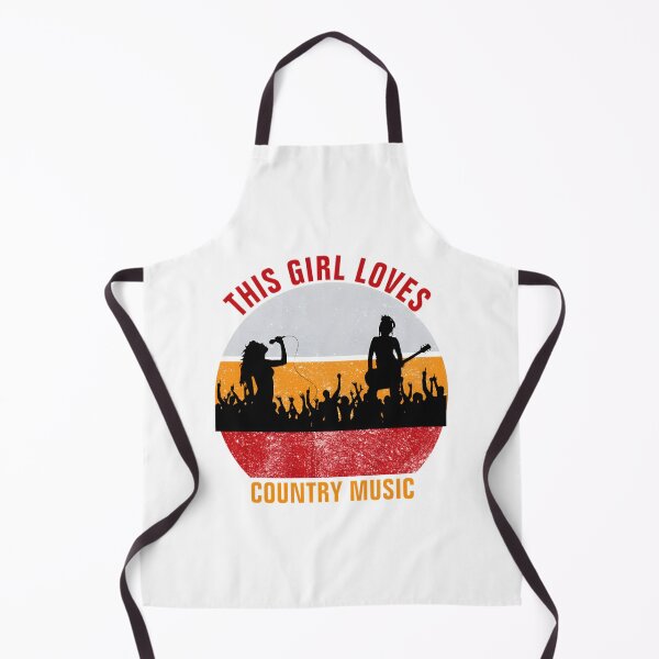 Item preview, This Girl Loves Country Music - Proud Country Music Fan Design designed and sold by zarzaitinien.