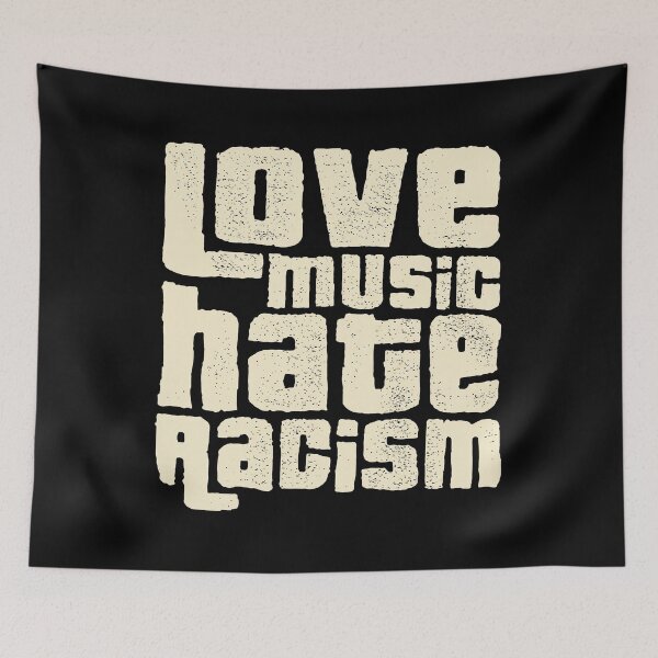 Item preview, Love Music Hate Racism designed and sold by theandroidvivz.