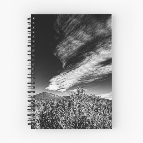 Item preview, High plateau sky, black and white cirrus clouds. designed and sold by Keltoi-art.