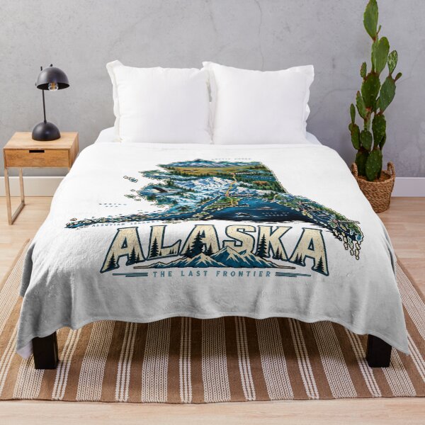 Item preview, Vintage Alaska Travel Souvenir Landmark Gift designed and sold by MichaeIRellov.