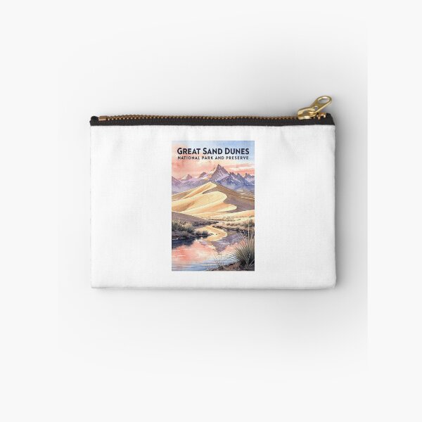Item preview, Great Sand Dunes National Park and Preserve Colorado Vintage Watercolor Travel designed and sold by Teelogic.