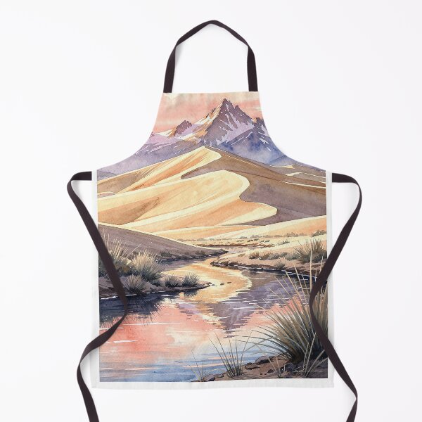Item preview, Great Sand Dunes National Park and Preserve Colorado Vintage Watercolor Travel designed and sold by Teelogic.