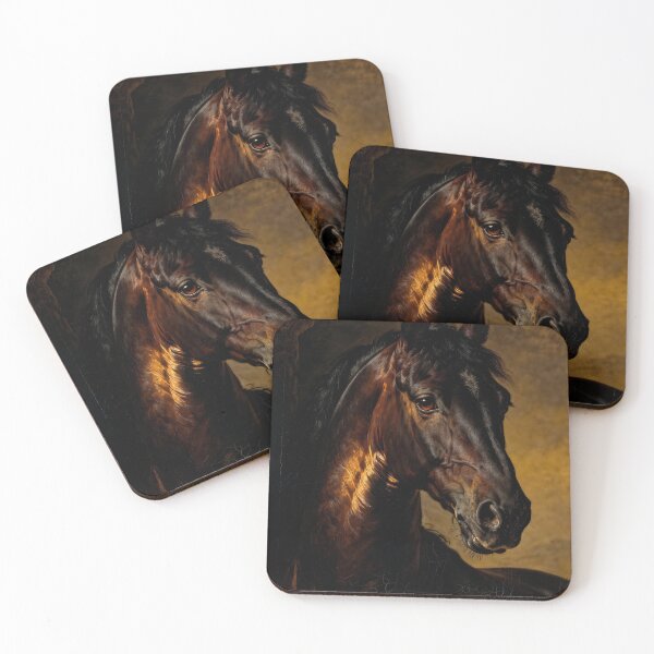 Item preview, Dark Moody Horse Portrait designed and sold by KAMOCHI Art.