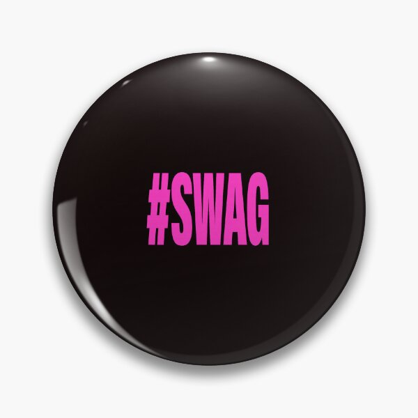 Item preview, #SWAG Bold Pink Hashtag Statement Streetwear designed and sold by ImeldaSparks.