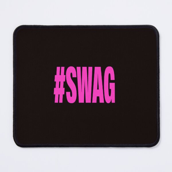 Artikelvorschau, #SWAG Statement-Streetwear mit auffälligem pinkfarbenem Hashtag entworfen und verkauft von ImeldaSparks.