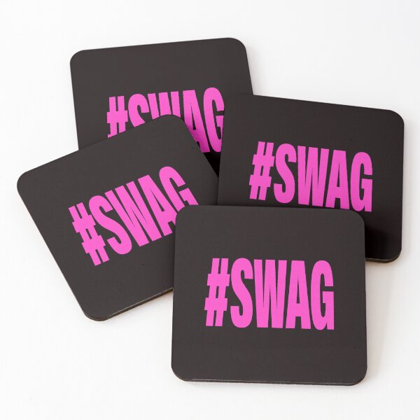 Item preview, #SWAG Bold Pink Hashtag Statement Streetwear designed and sold by ImeldaSparks.