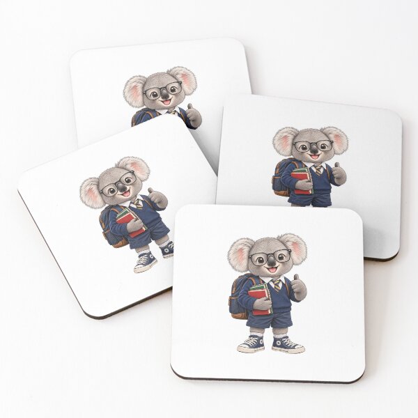 Item preview, Cute School Koala designed and sold by FootprintofLove.