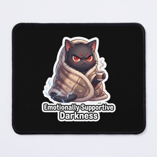 Item preview, Emotionally Supportive Darkness designed and sold by loosequee.