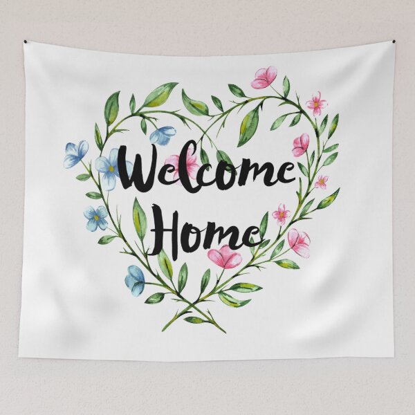 Item preview, Welcome home art designed and sold by jorniecoon.