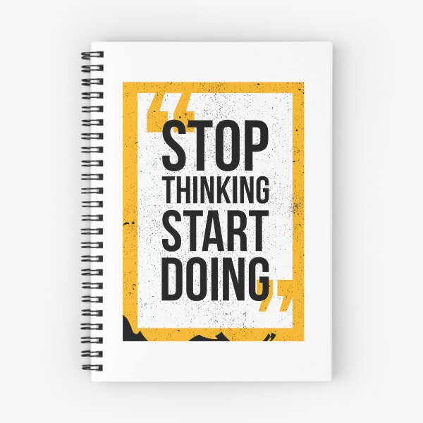 Item preview, Stop Thinking Start Doin designed and sold by jayderdymje.