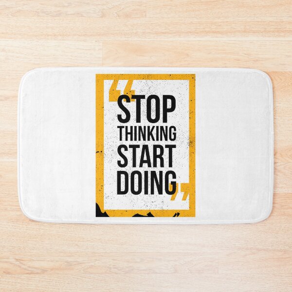 Item preview, Stop Thinking Start Doin designed and sold by jayderdymje.