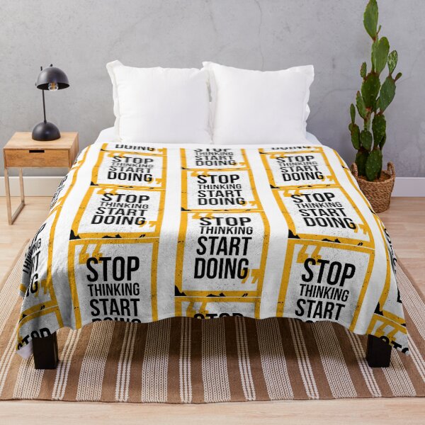 Item preview, Stop Thinking Start Doin designed and sold by jayderdymje.