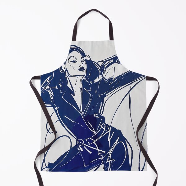 Item preview, Disco dancing - Blue Abstract Art designed and sold by shadow-bloom.