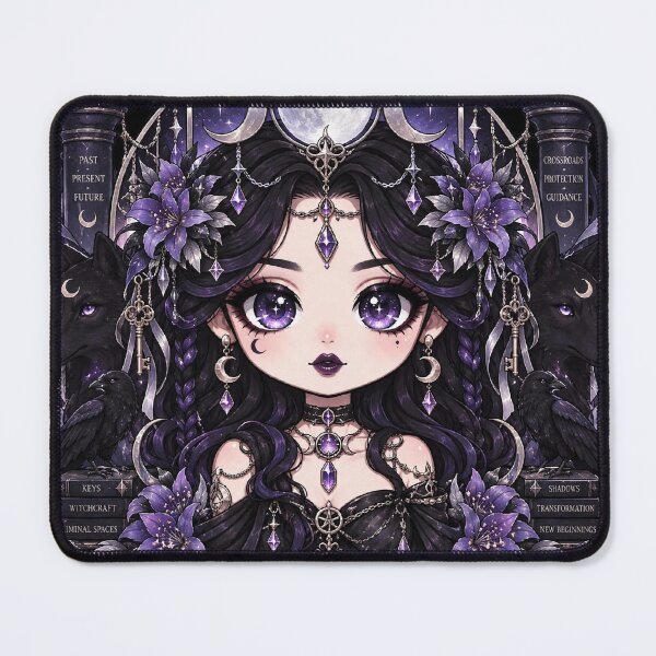 Artikelvorschau, Gothic Chibi Göttin Hekate entworfen und verkauft von Alcyone-Blue.