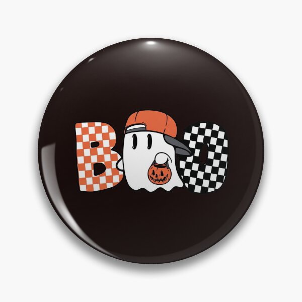 Item preview, B0o Halloween Checker designed and sold by LooseThreades.
