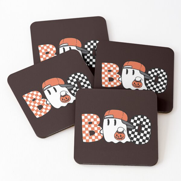 Item preview, B0o Halloween Checker designed and sold by LooseThreades.